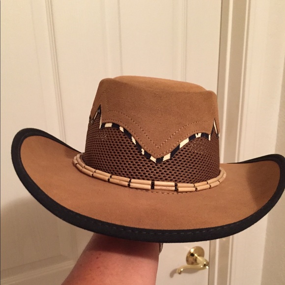 mesh cowboy hat